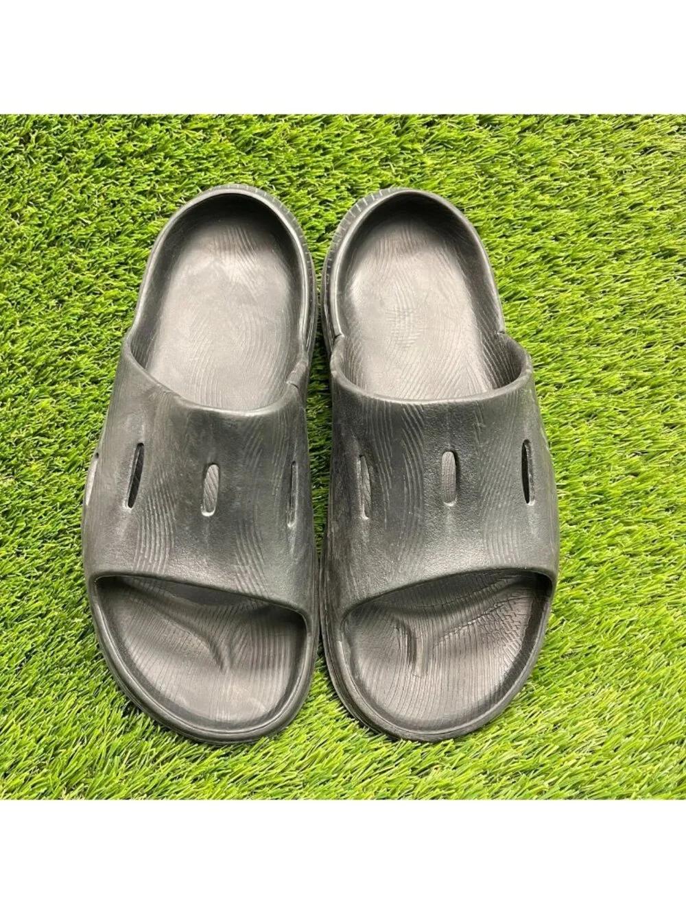 Hoka One One Ora Recovery Slide 3 Mens Size 10 Black Beach Outdoor Slide Sandals